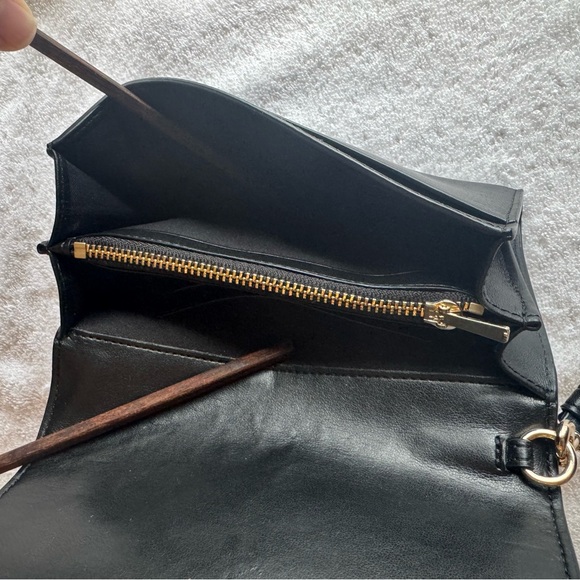 Coach Black Leather Clutch - Picture 7 of 14